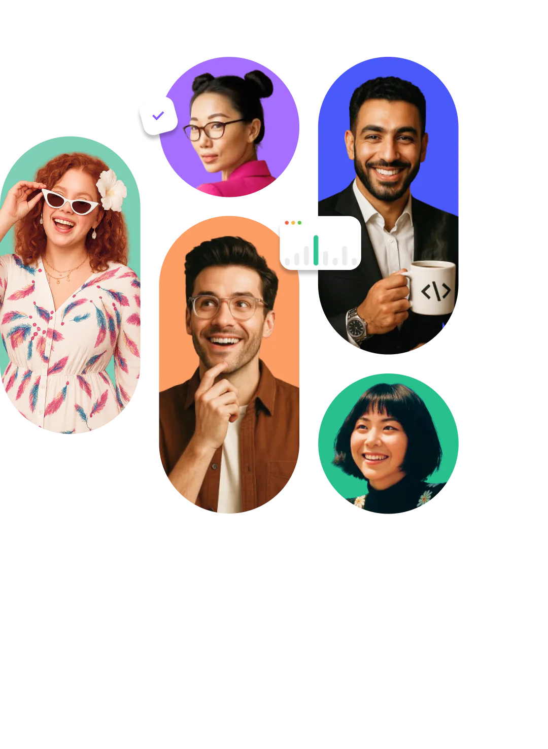Equipo de profesionales diversos